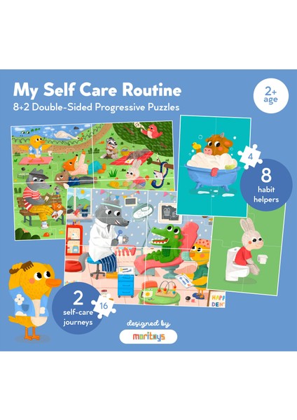 My Self Care Routine : Çift Taraflı 8 + 2 Puzzle