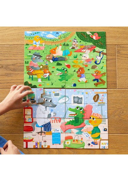 My Self Care Routine : Çift Taraflı 8 + 2 Puzzle