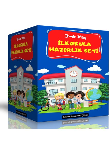 3 - 6 Yaş İlkokula Hazırlık Seti