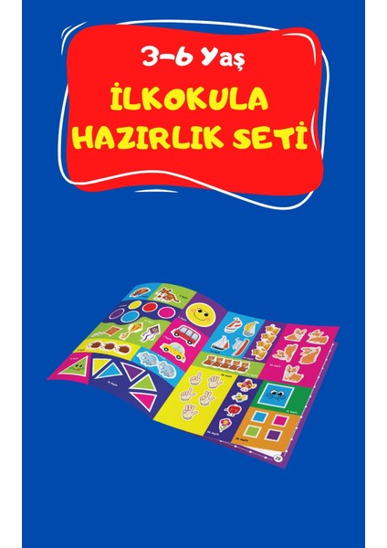 3 - 6 Yaş İlkokula Hazırlık Seti