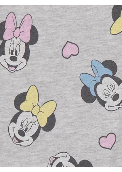 Minnie Mouse Kız Çocuk Pijama Takımı