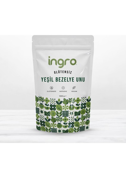 Ingro Glutensiz Yeşil Bezelye Unu 1000 G