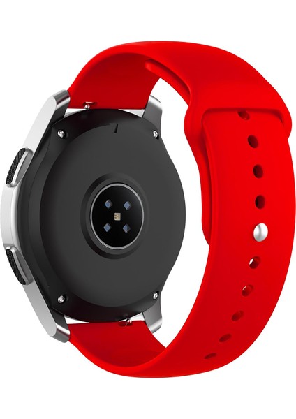 Samsung Galaxy Watch 6 Seri 40-44MM Classic 43-47MM ile Uyumlu Kordon (20 Mm) Soft Silikon