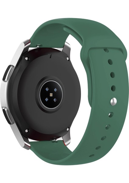 Samsung Galaxy Watch 6 Seri 40-44MM Classic 43-47MM ile Uyumlu Kordon (20 Mm) Soft Silikon