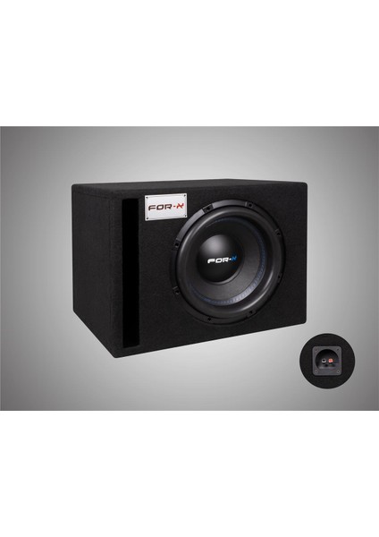 XW-2412 30CM Subwoofer 700RMS L Port Orjinal Kabin