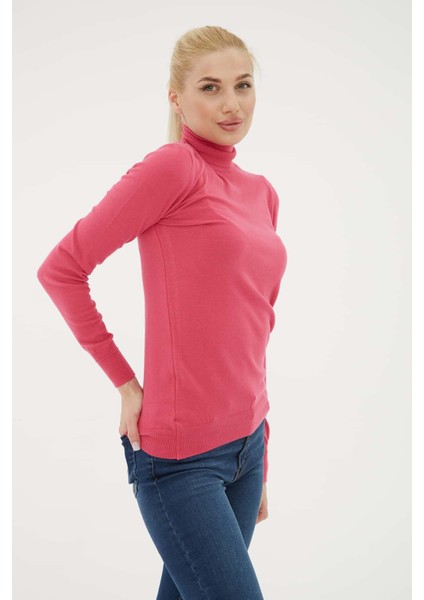 Regular Fit Balıkçı Yaka Kazak Kadın Kazak 23K0780K1 modelleri