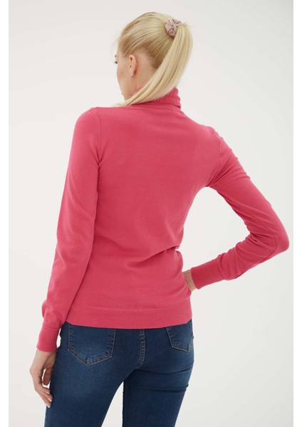 Regular Fit Balıkçı Yaka Kazak Kadın Kazak 23K0780K1 indirimleri