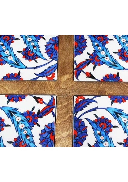 Lotus Desen Ahşap Tepsi fiyatları