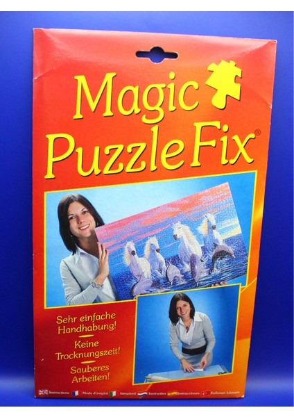 Magic Puzzle Fix - Puzzle Yapıştırıcı Folyo - 12 Adet