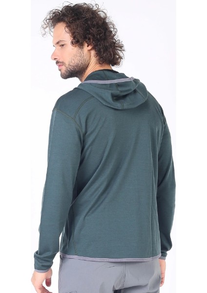 Maestro Fermuarlı Kapüşonlu Erkek Sweatshirt - Gre indirimleri