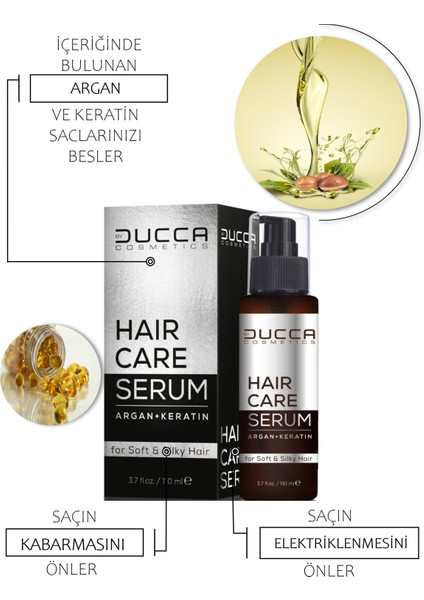 Hair Care Serum/Bakım Yağı Argan+Keratin