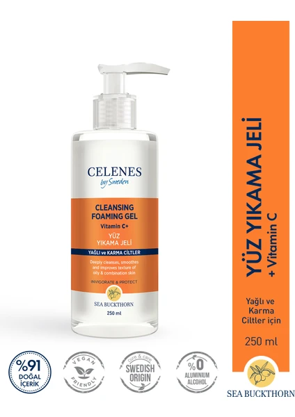 Celenes By Sweden Sea Buckthorn Temızleme Jelı 250 ml Yağlı - Karma