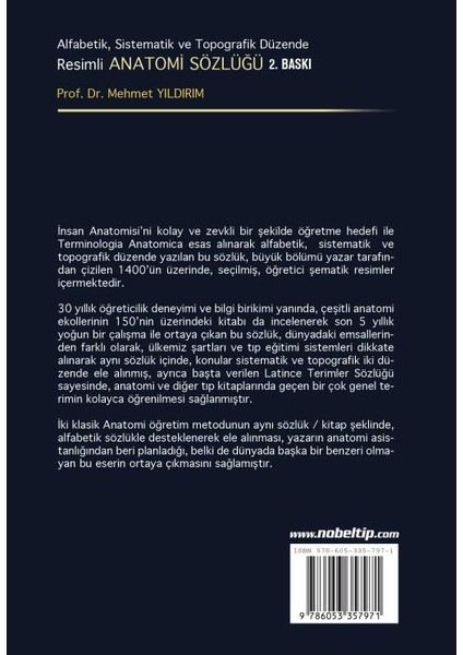 Resimli Anatomi Sözlüğü fiyatları