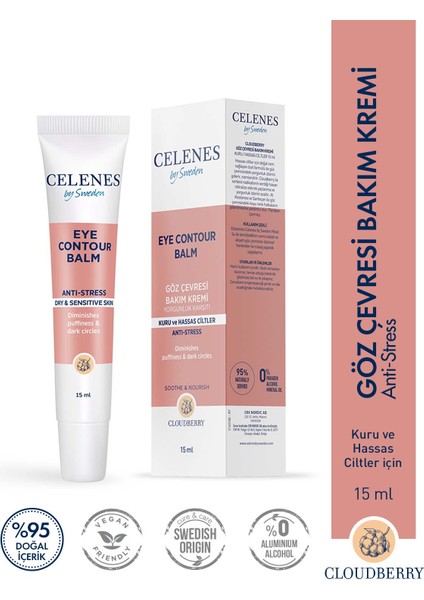 Celenes By Sweden Cloudberry Göz Çevresi Bakım Kremi 15 ml