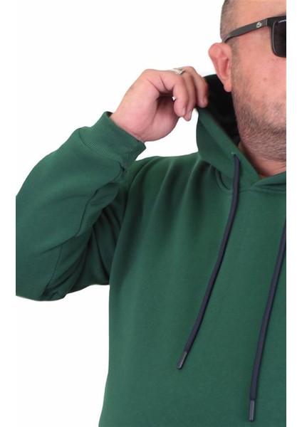 Büyük Beden Erkek Basic Sweat Kapüşonlu 11700 Neftı modelleri