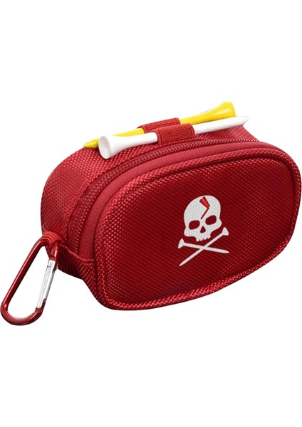 Fermuarlı Golf Topları Açık Bel Çantaları Çantası Golf Kırmızı (Yurt Dışından)