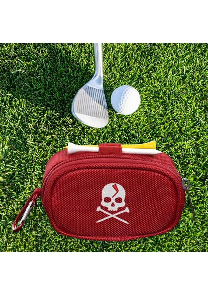 Fermuarlı Golf Topları Açık Bel Çantaları Çantası Golf Kırmızı (Yurt Dışından) modelleri