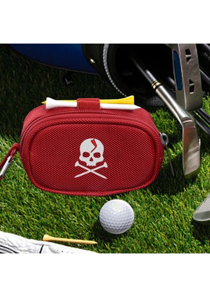 Fermuarlı Golf Topları Açık Bel Çantaları Çantası Golf Kırmızı (Yurt Dışından) fırsatları