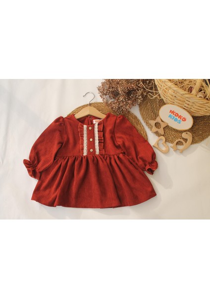 Bordo Kadife Dantel Detaylı Elbise fiyatları