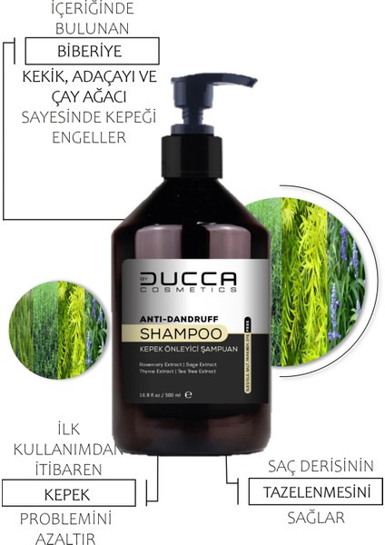 Antı Dandruff Shampoo 500ML