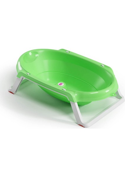 Okbaby Onda Slim Katlanır Bebek Küveti / Yeşil