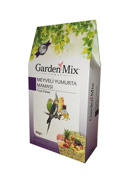 Garden Mix Kuş Maması Meyveli Yumurtalı 100 gr