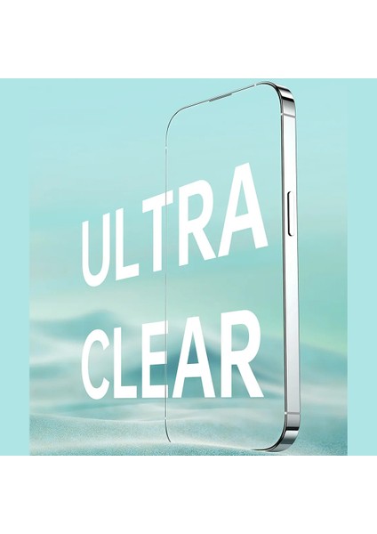 iPhone 15 Pro Max Uyumlu Ekran Koruyucu Tam Kaplayan Cam Otomatik Hizalamalı Toz Önleyici Ultra Hd indirimleri