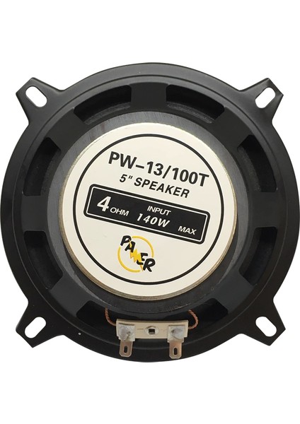 4 Ohm 100 Watt 13 cm Tweteerlı Tekli Hoparlör (81)