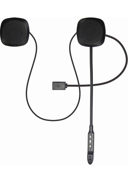 Bluetoothlu Şarjlı Kask Içi Motosiklet Hoparlör ve Mikrofon Seti (81)