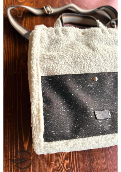 Büyük Boy Üst Kalite Yumuşak Peluş Kadın Omuz Çantası Tote Bag fiyatları