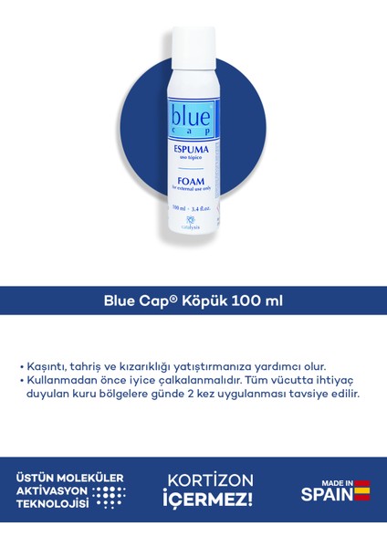 Köpük Nemlendirici 100 ML - Kortizonsuz