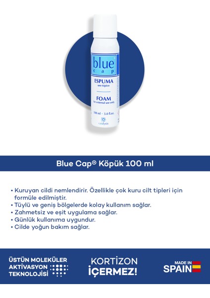 Köpük Nemlendirici 100 ML - Kortizonsuz