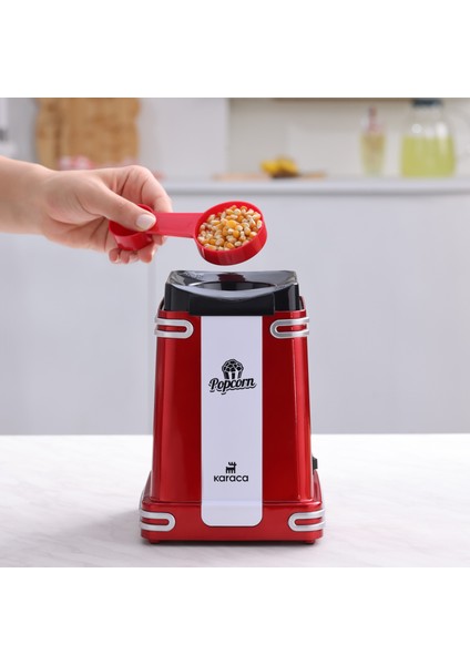 Retro Popcorn Makinesi Küçük