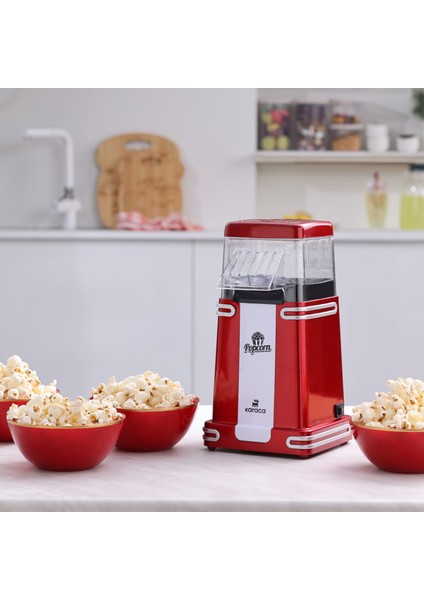 Retro Popcorn Makinesi Küçük