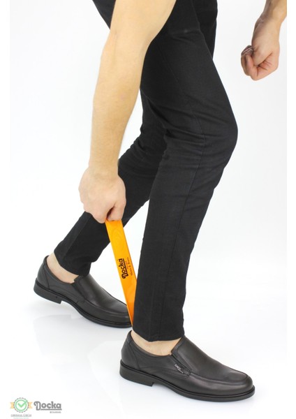 Erkek Deri Günlük Hafif Yumuşak Bağcıksız Ortopedik Ayakkabı FX24/CM2715 fırsatları