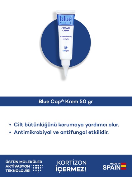 BLUE CAP Krem 50 GR - Kortizonsuz