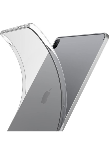 iPad Pro 6. Nesil 12.9 Inç Uyumlu Şeffaf Silikon Tablet Kılıfı Kapak Renksiz M2 12.9 Inç 2022 fiyatları