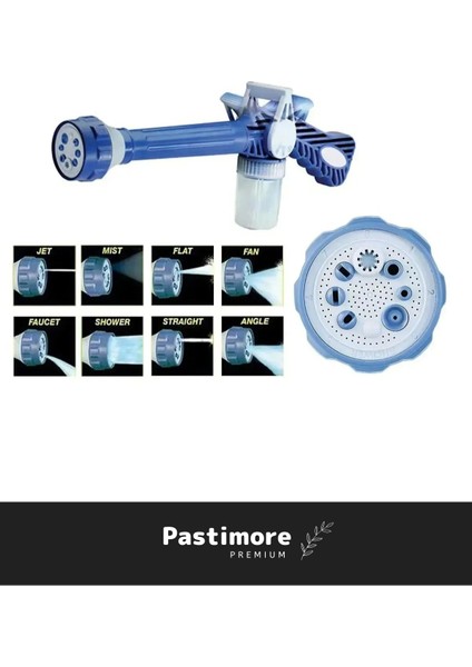 Pastimore Ez Jet Water Cannon Basınçlı Deterjanlı Oto Yıkama Sistemi Makinesi Su Tabancası Sulama Başlığı