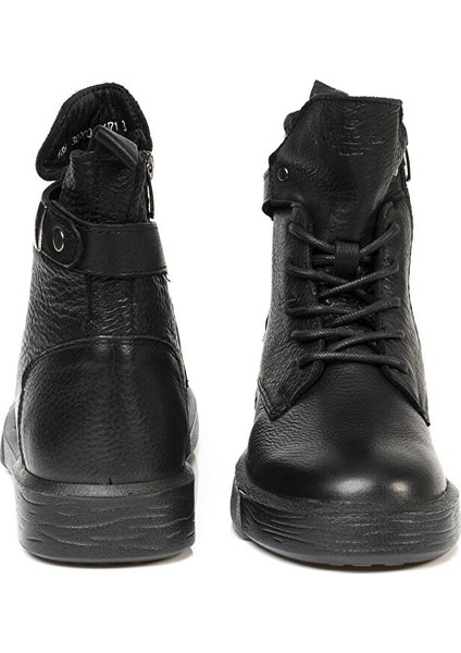 30900 Kadın Deri Sneaker Kısa Bot