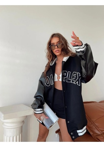 Kolej Ceket Baskılı Unısex