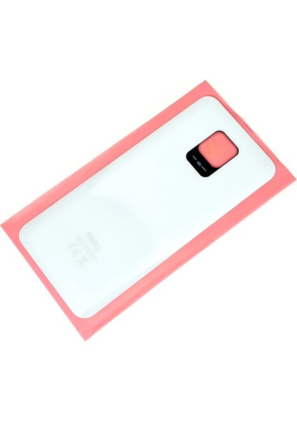 Xiaomi Redmi Note 9 Pro Arka Kapak (Cam) Beyaz