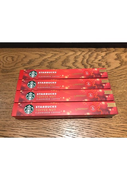Toffeenut Flavoured Kapsül Kahve 10LU 2023-2024 Limited Edition X4 Kutu