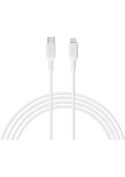 MMU109 3A Usb-C Lightning K. 1m
