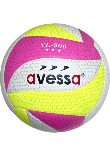 Voleybol Topu VL-900-101 Pembe-Sarı