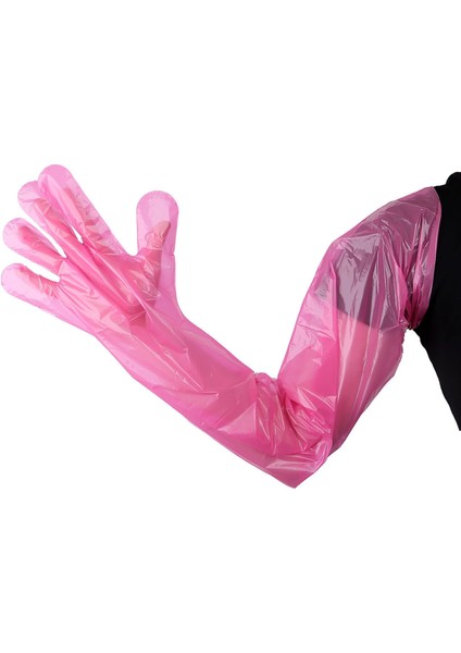 Ady Suni Tohumlama Eldiveni (Rektal) 100'LÜ Lastiksiz Pembe 5 Paket