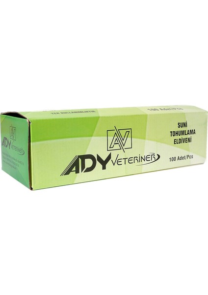 Ady Suni Tohumlama Eldiveni (Rektal) 100'LÜ Lastiksiz Pembe 5 Paket