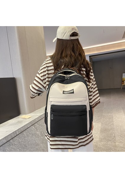 2023 Yeni Öğrenci Sırt Çantası Ortaokul Öğrenci Kapasitesi Japon Kore Tarzı Okul Çantası Trendy Moda Sırt Çantası (Yurt Dışından) modelleri