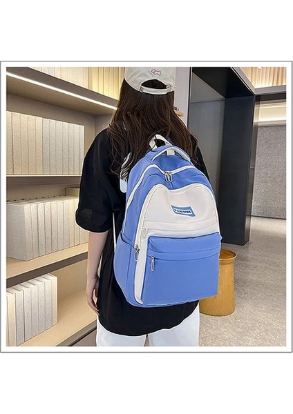 2023 Yeni Öğrenci Sırt Çantası Ortaokul Öğrenci Kapasitesi Japon Kore Tarzı Okul Çantası Trendy Moda Sırt Çantası (Yurt Dışından) fırsatları