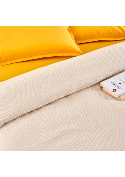 Plain Bmr Çift Kişilik Private Set Sarı