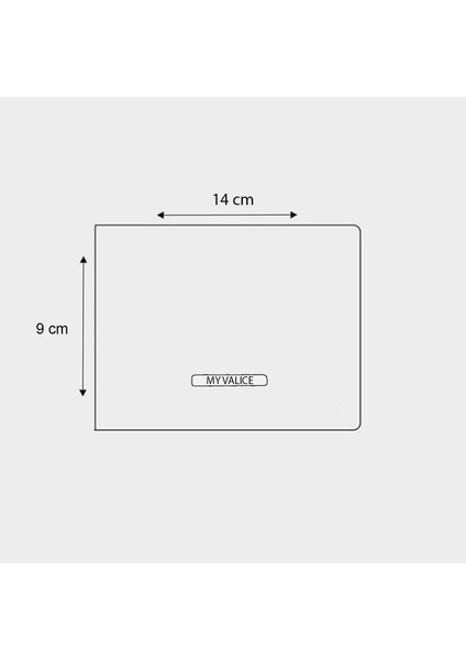 My Valice Kadın Deri Cüzdan ve Kartlık 1626 Siyah